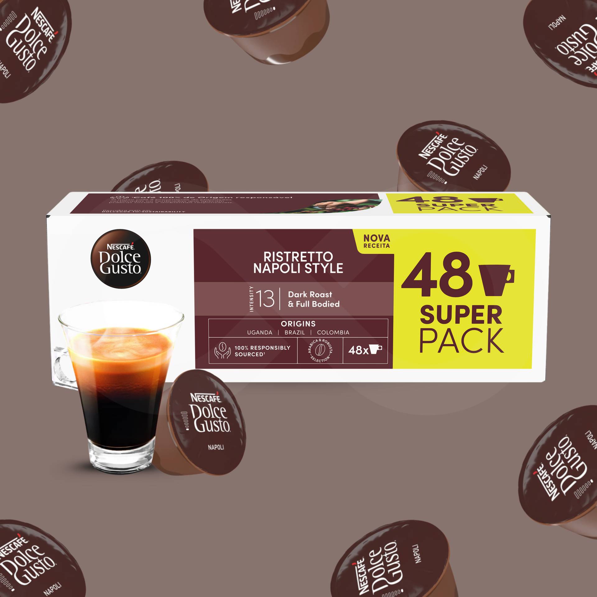 DOLCE GUSTO® Capsules Dolce Gusto Ristretto Napoli 48 u.