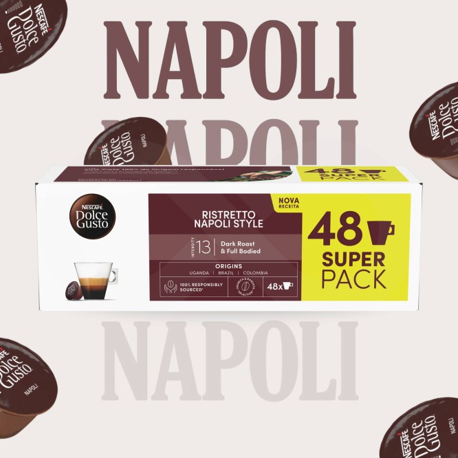 DOLCE GUSTO® Capsules Dolce Gusto Ristretto Napoli 48 u.