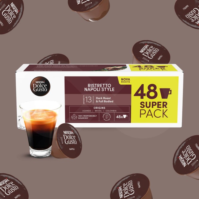 DOLCE GUSTO® Capsules Dolce Gusto Ristretto Napoli 48 u.