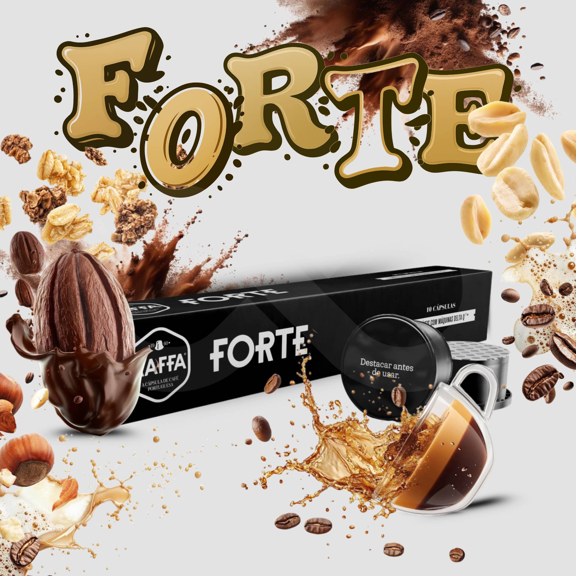KAFFA® Cápsulas Delta Q Forte 10 un.