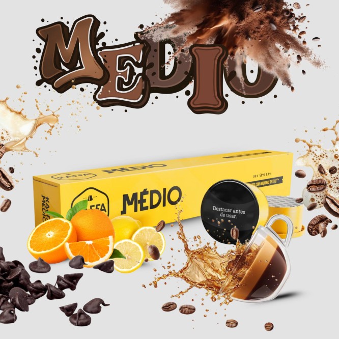 KAFFA� Capsules Delta Q Medio 10 u.