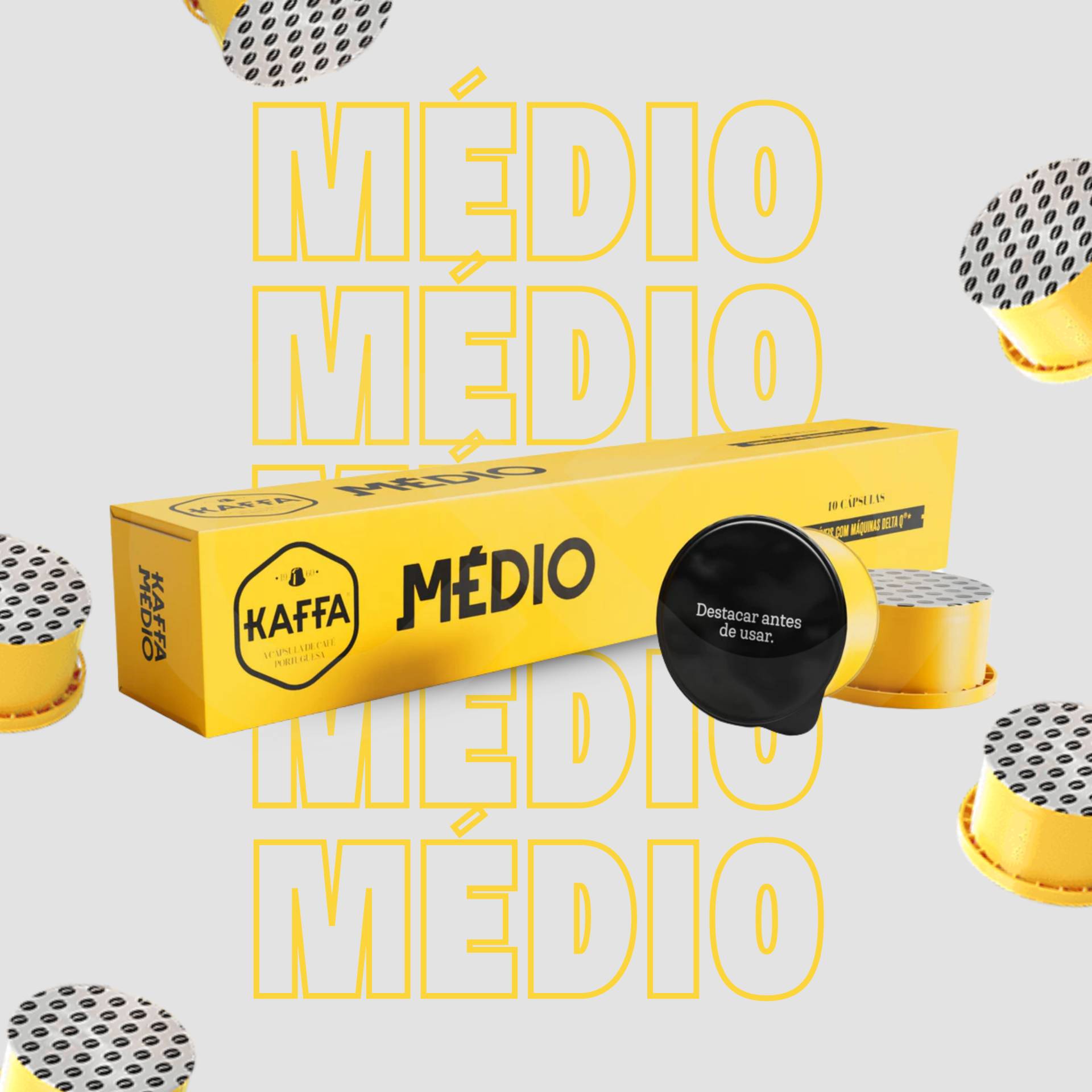 KAFFA® Capsules Delta Q Medio 10 u.