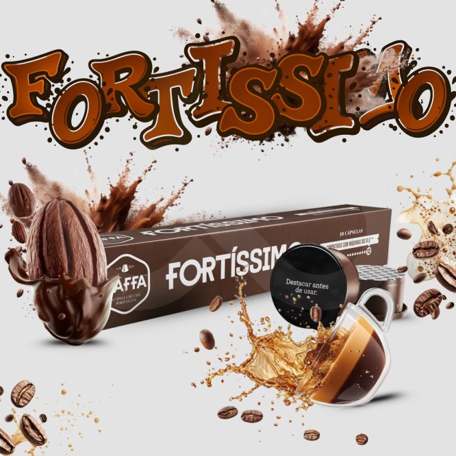 KAFFA� C�psulas Delta Q Fortissimo 10 un.