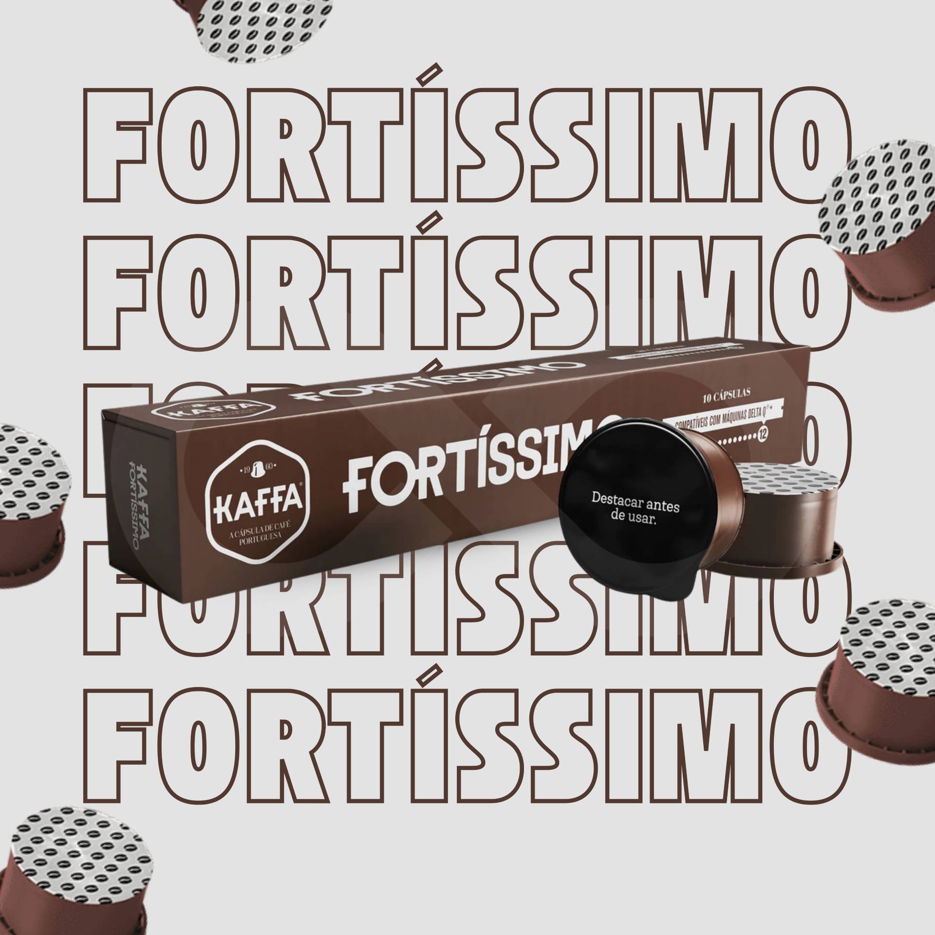 KAFFA® Cápsulas Delta Q Fortissimo 10 un.
