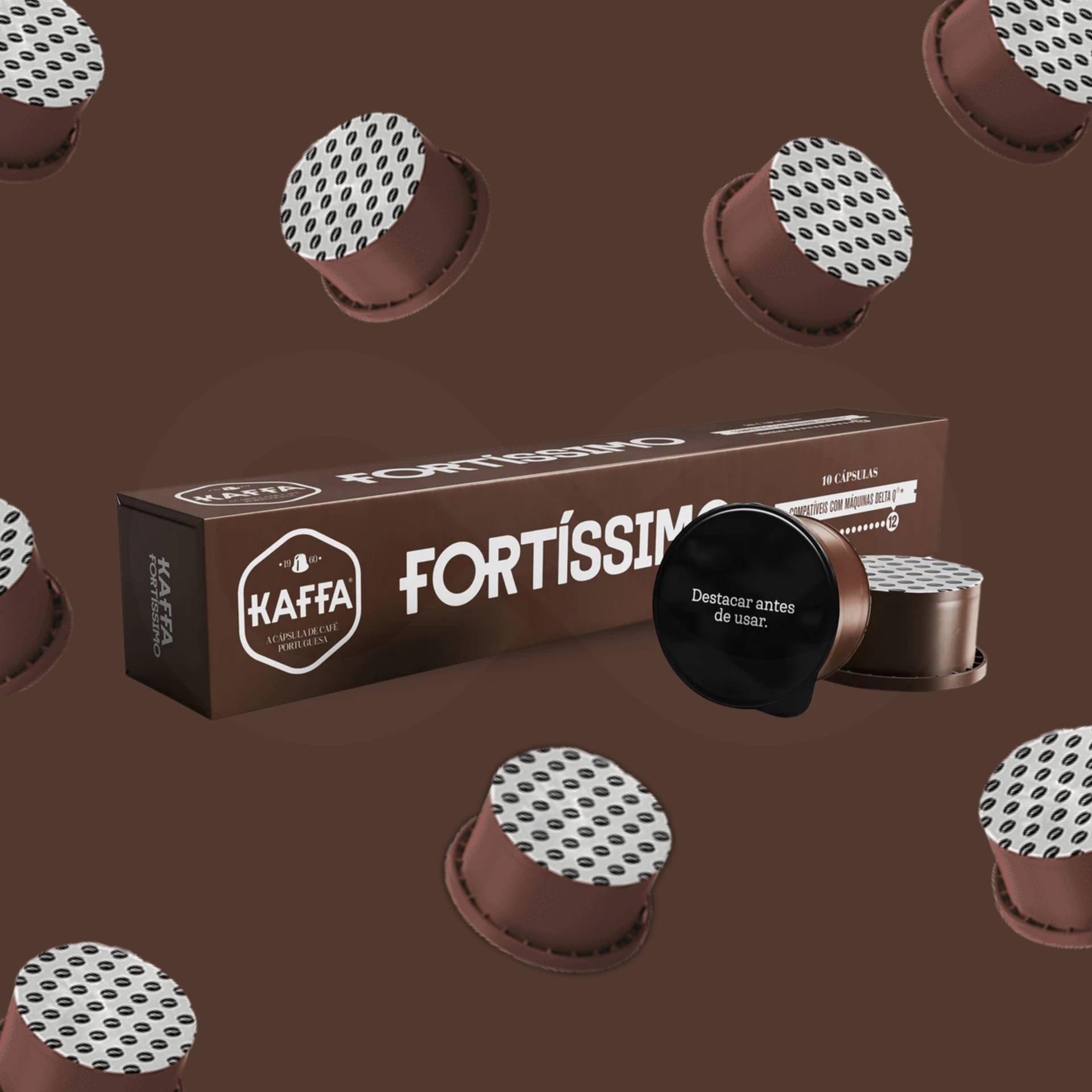 KAFFA® Cápsulas Delta Q Fortissimo 10 un.