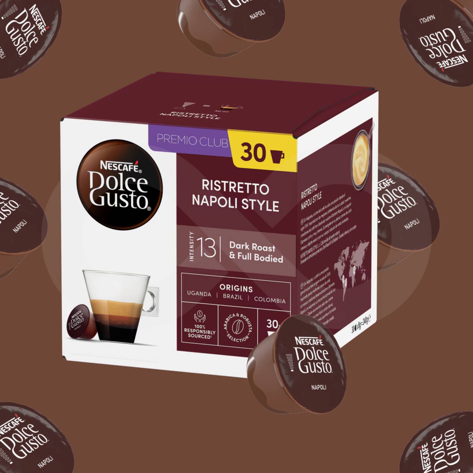 DOLCE GUSTO® Capsules Dolce Gusto Ristretto Napoli 30 st.