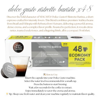 DOLCE GUSTO® Kapseln Dolce Gusto Ristretto Barista 48 Stk.