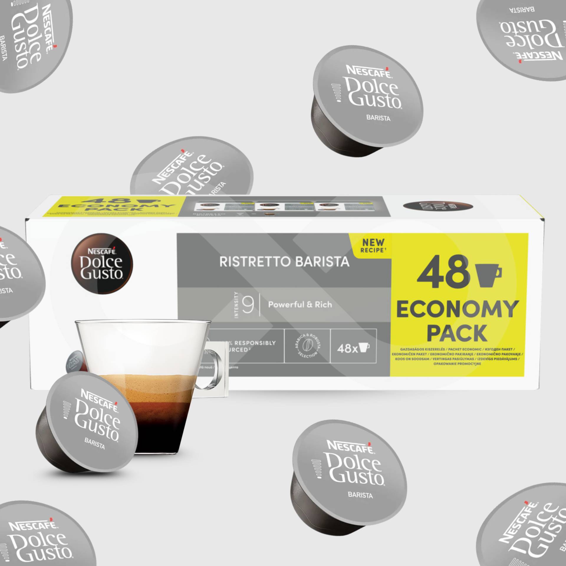 DOLCE GUSTO® Kapseln Dolce Gusto Ristretto Barista 48 Stk.