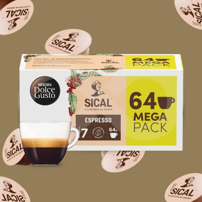 DOLCE GUSTO� C�psulas Dolce Gusto Sical 64 uds.