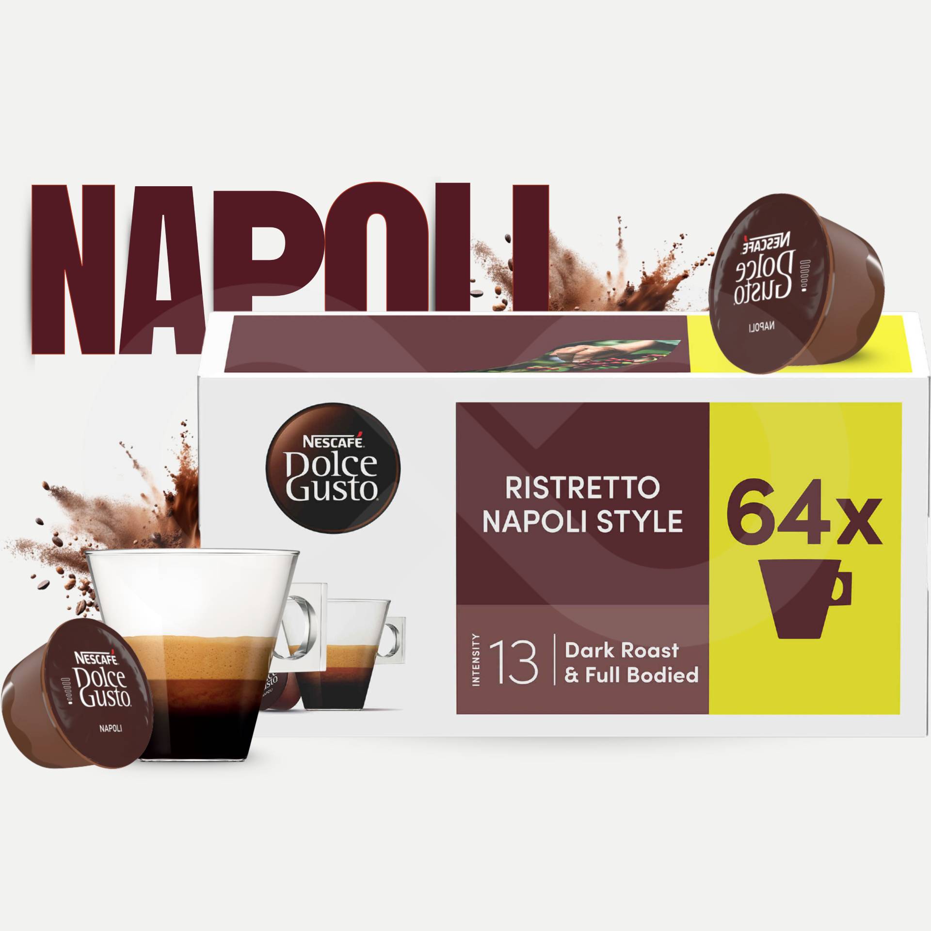 DOLCE GUSTO® Kapsulki Dolce Gusto Ristretto Napoli 64 szt.