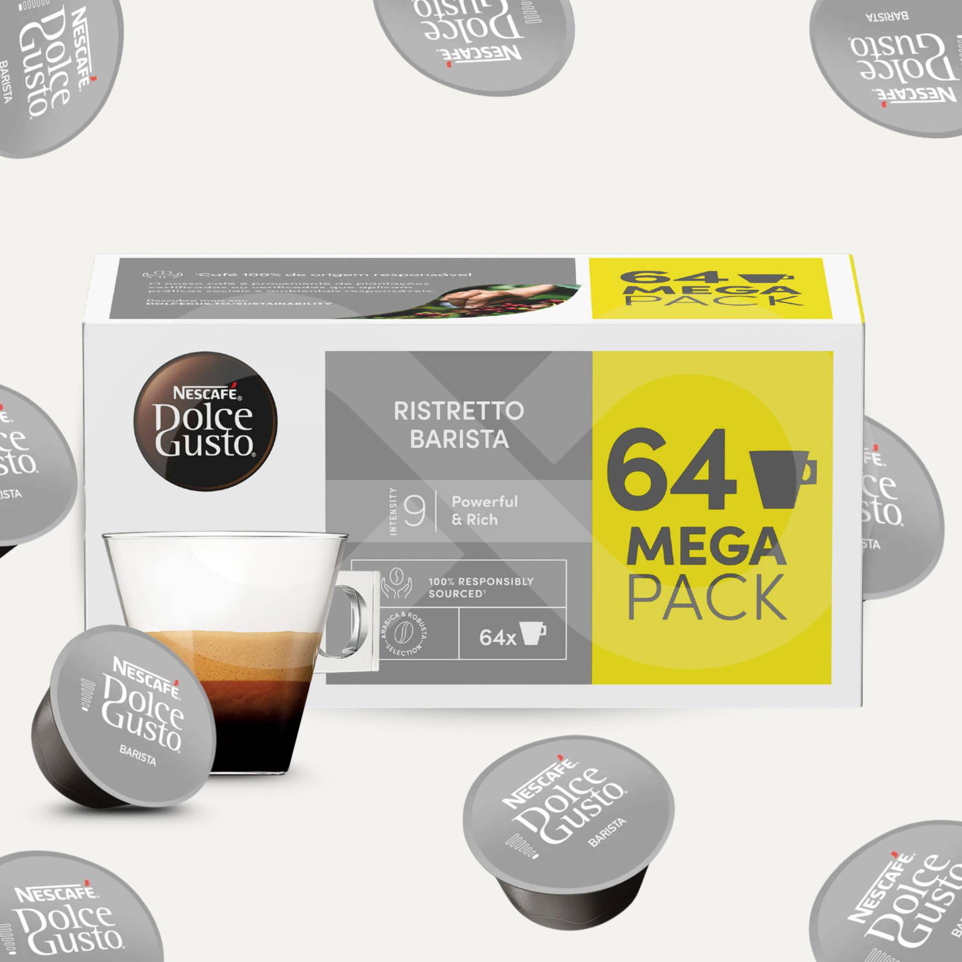 DOLCE GUSTO® Kapsulki Dolce Gusto Ristretto Barista 64 szt.