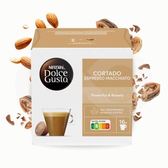 DOLCE GUSTO® Kapsulki DG Cortado Espresso Macchiatto 16 szt.
