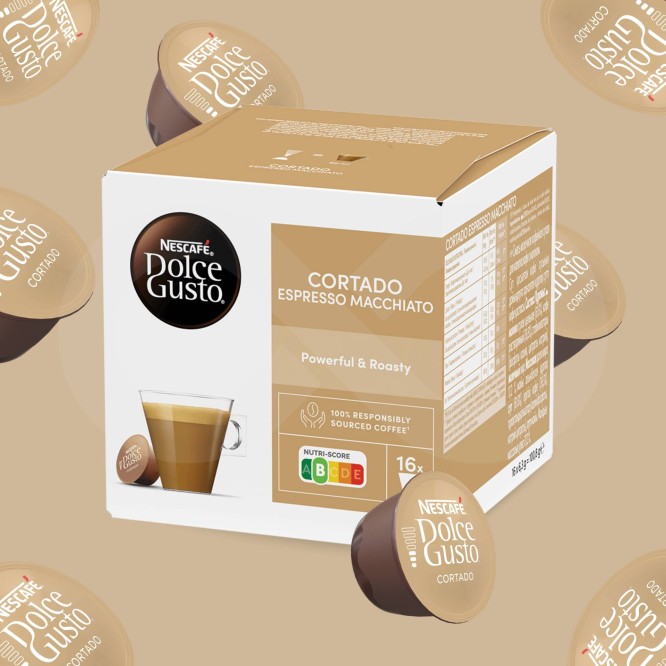 DOLCE GUSTO® Kapsulki DG Cortado Espresso Macchiatto 16 szt.