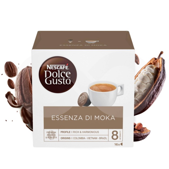 DOLCE GUSTO® Cápsulas Dolce Gusto Essenza di Moka 16 un.