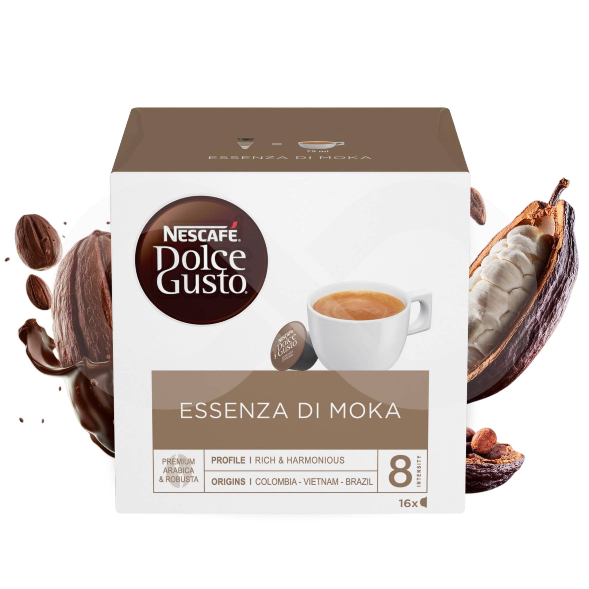 DOLCE GUSTO® Cápsulas Dolce Gusto Essenza di Moka 16 un.