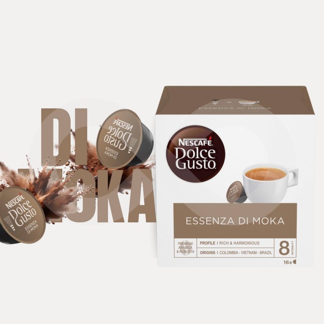 DOLCE GUSTO® Cápsulas Dolce Gusto Essenza di Moka 16 un.