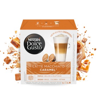 DOLCE GUSTO� C�p Dolce Gusto Latte Macchiato Caramel 16 uds.