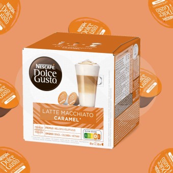 DOLCE GUSTO� C�p Dolce Gusto Latte Macchiato Caramel 16 uds.