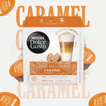 DOLCE GUSTO� C�p Dolce Gusto Latte Macchiato Caramel 16 uds.