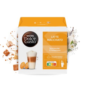 DOLCE GUSTO® Cápsulas Dolce Gusto Latte Macchiato 16 uds.