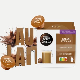 DOLCE GUSTO® Kapsulki Dolce Gusto Cafe Au Lait 16 szt.