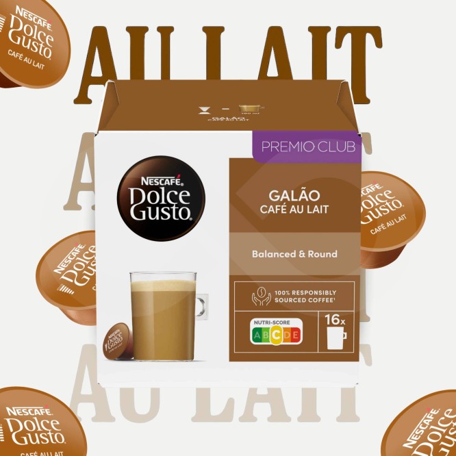 DOLCE GUSTO® Kapsulki Dolce Gusto Cafe Au Lait 16 szt.