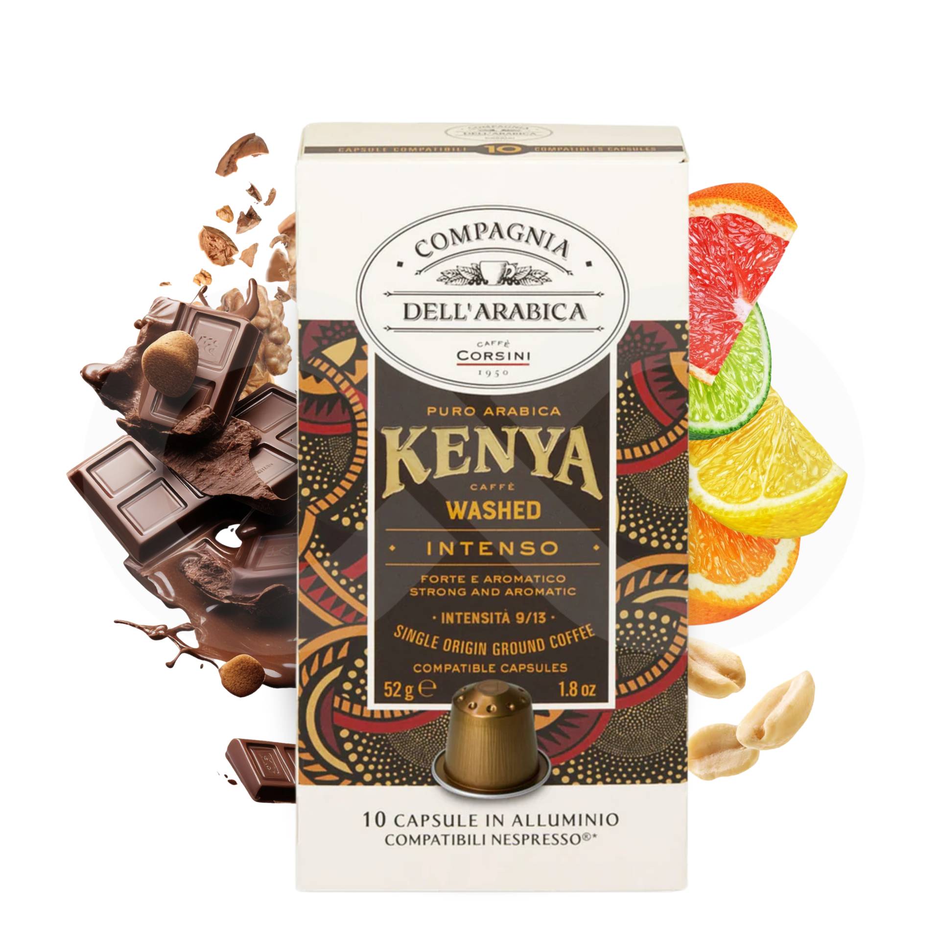 COMPAGNIA DELL ARABICA® Kapseln Nespresso Kenya 10 Stk.