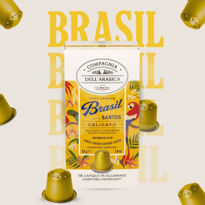 COMPAGNIA DELL ARABICA� Kapsulki Nespresso Brasil 10 szt.