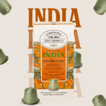 COMPAGNIA DELL ARABICA� Capsules Nespresso India 10 u.