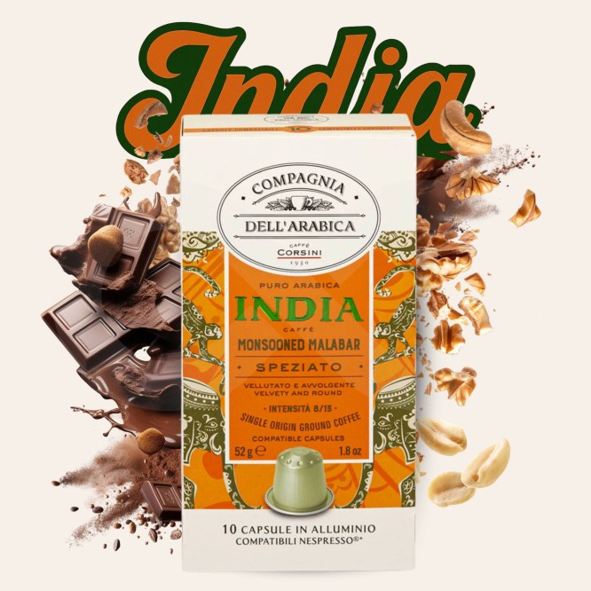 COMPAGNIA DELL ARABICA® Nespresso Capsules India 10 un.