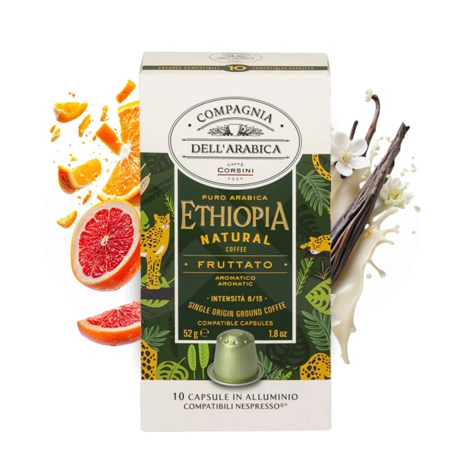 COMPAGNIA DELL ARABICA� Capsules Nespresso Ethiopia 10 u.