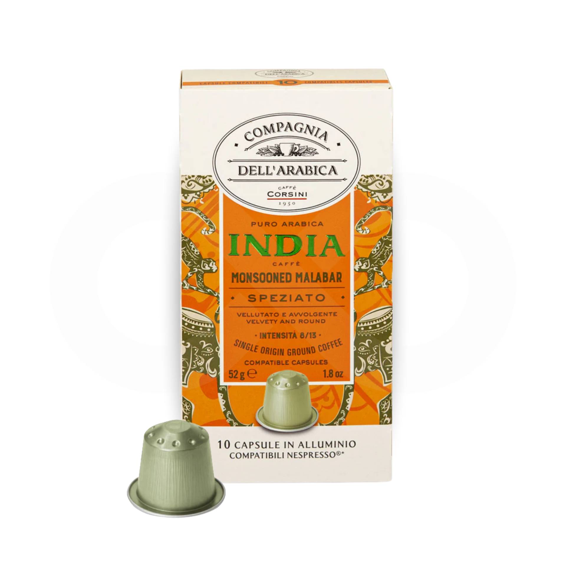 COMPAGNIA DELL ARABICA® Capsules Nespresso India 10 u.