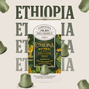 COMPAGNIA DELL ARABICA� Kapseln Nespresso Ethiopia 10 Stk.