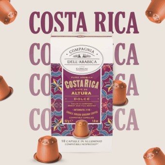 COMPAGNIA DELL ARABICA� Kapseln Nespresso Costa Rica 10 Stk.