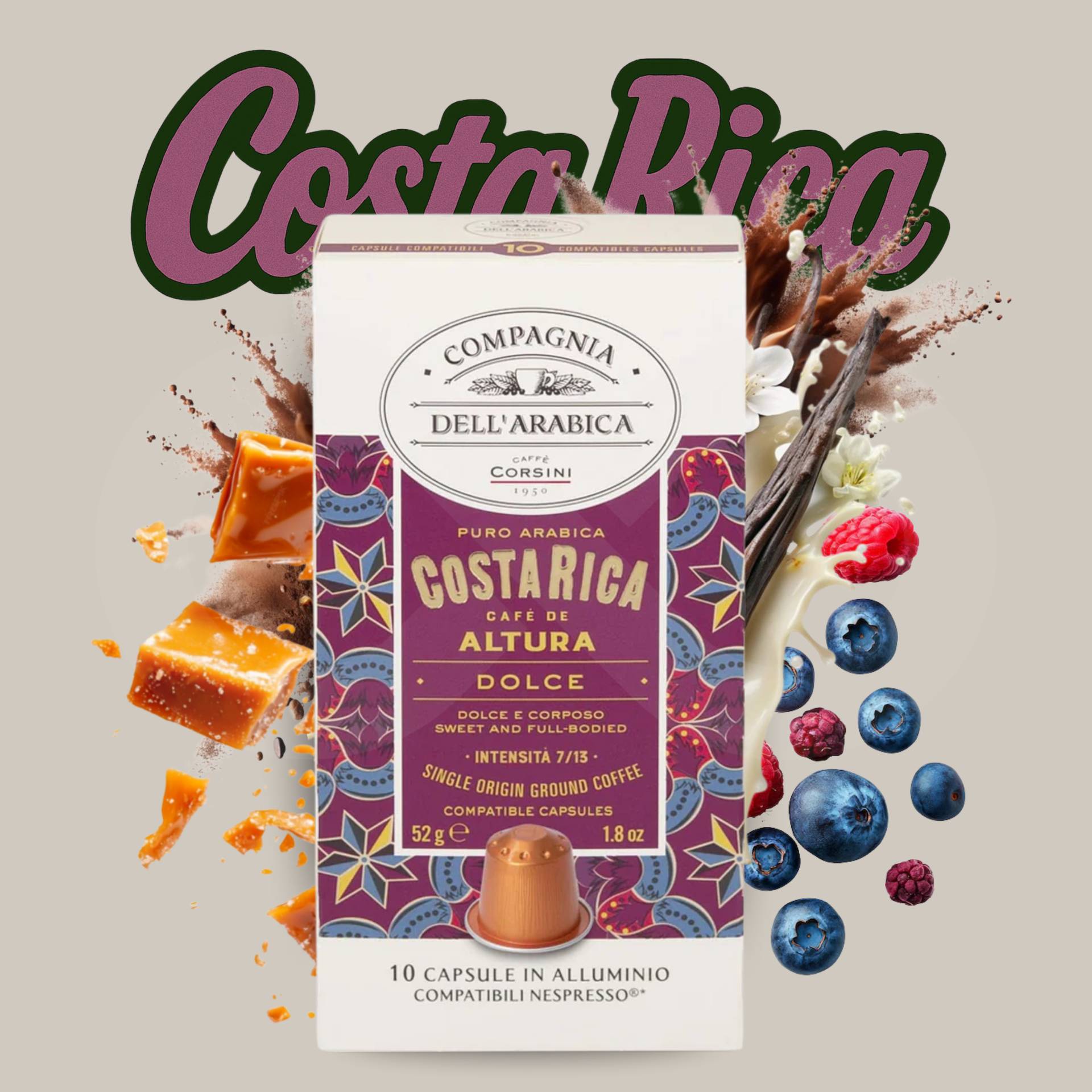 COMPAGNIA DELL ARABICA® Kapseln Nespresso Costa Rica 10 Stk.