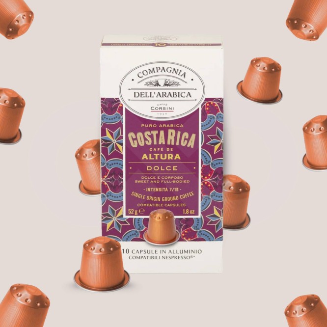 COMPAGNIA DELL ARABICA® Kapseln Nespresso Costa Rica 10 Stk.