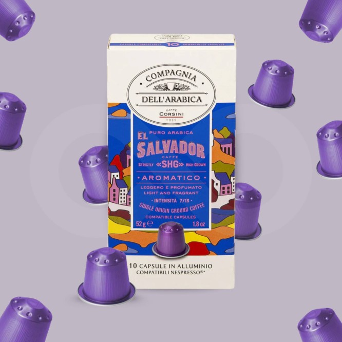 COMPAGNIA DELL ARABICA® Kapseln Nespresso El Salvador 10 Stk