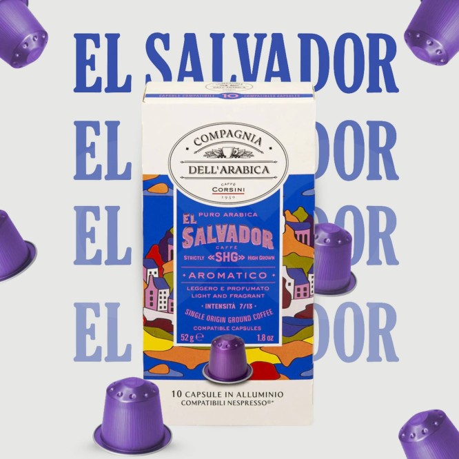 COMPAGNIA DELL ARABICA® Kapseln Nespresso El Salvador 10 Stk