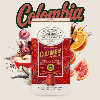 COMPAGNIA DELL ARABICA® Capsules Nespresso Colombia 10 u.