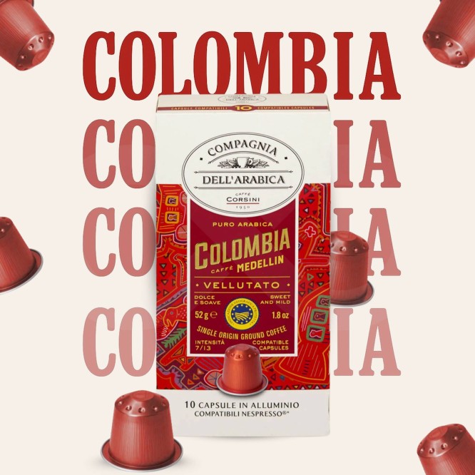 COMPAGNIA DELL ARABICA® Capsules Nespresso Colombia 10 u.