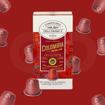COMPAGNIA DELL ARABICA® Capsules Nespresso Colombia 10 u.