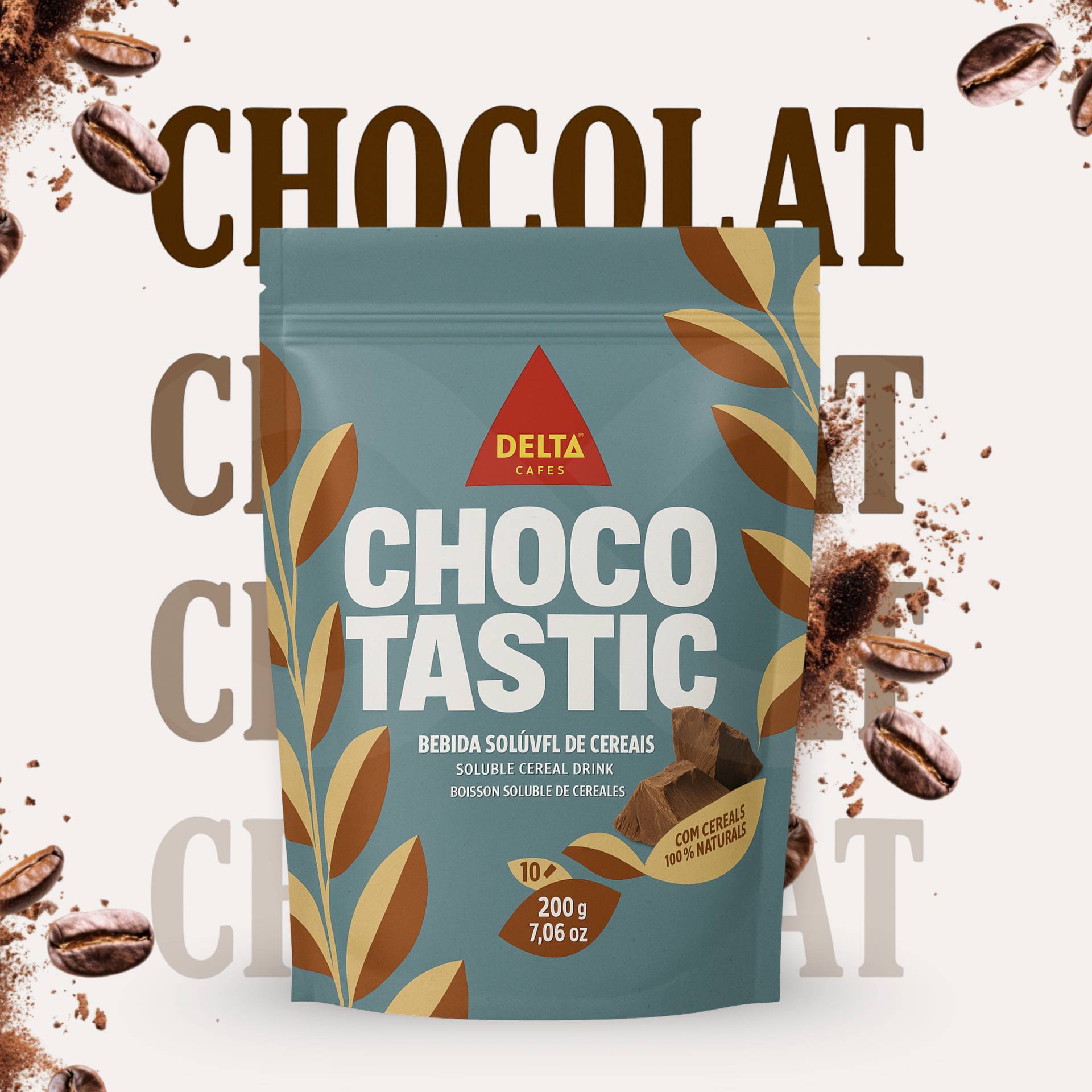 DELTA CAFÉS® Kawa Rozpuszczalna Choco Tastic 200g