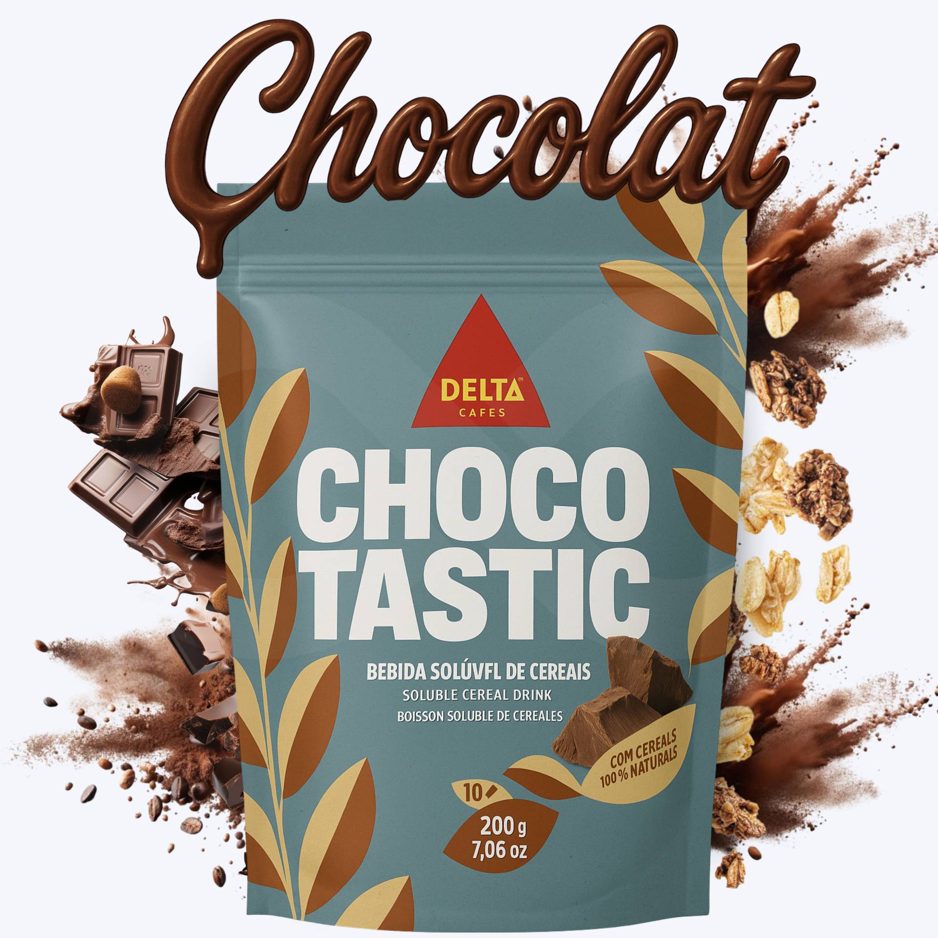 DELTA CAFÉS® Kawa Rozpuszczalna Choco Tastic 200g