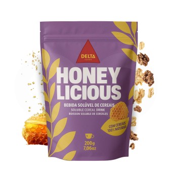 DELTA CAF�S� Caf� Soluble Honey Licious 200g