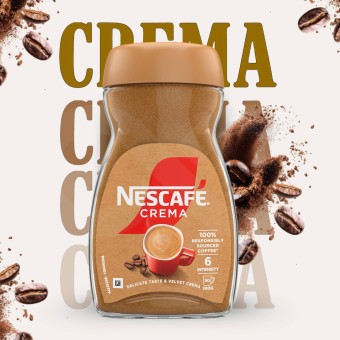 NESCAFÉ® Instantkaffee Crema Kaffee 100g