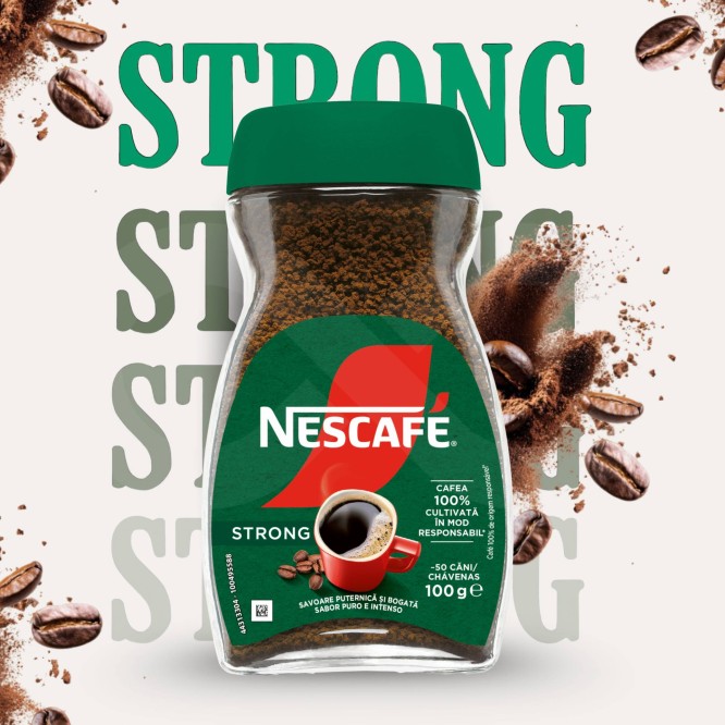 NESCAFɮ Caff� Solubile Strong 100g