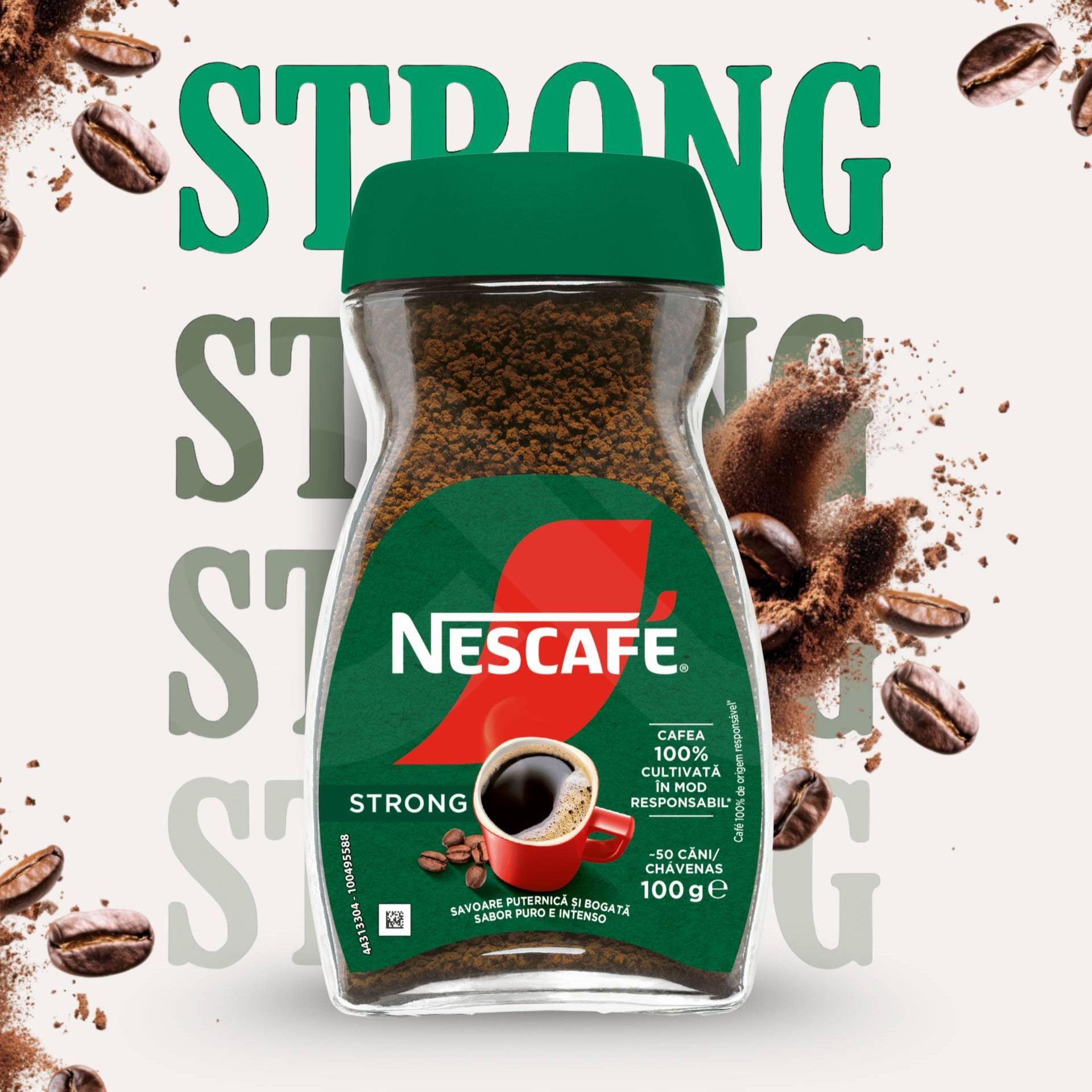 NESCAFÉ® Caffè Solubile Strong 100g