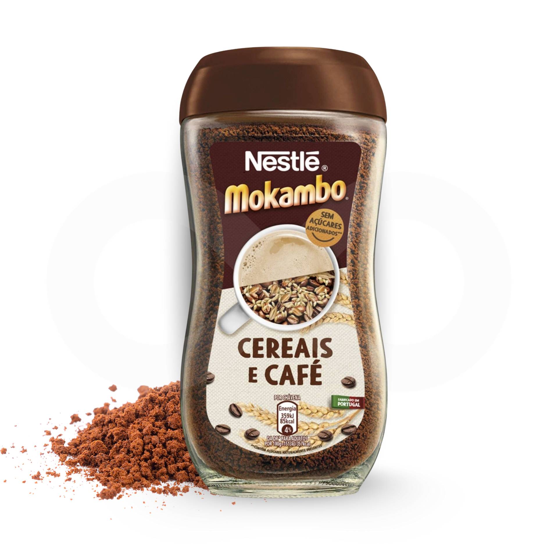 MOKAMBO® Café Soluble Cereales y Café 200g