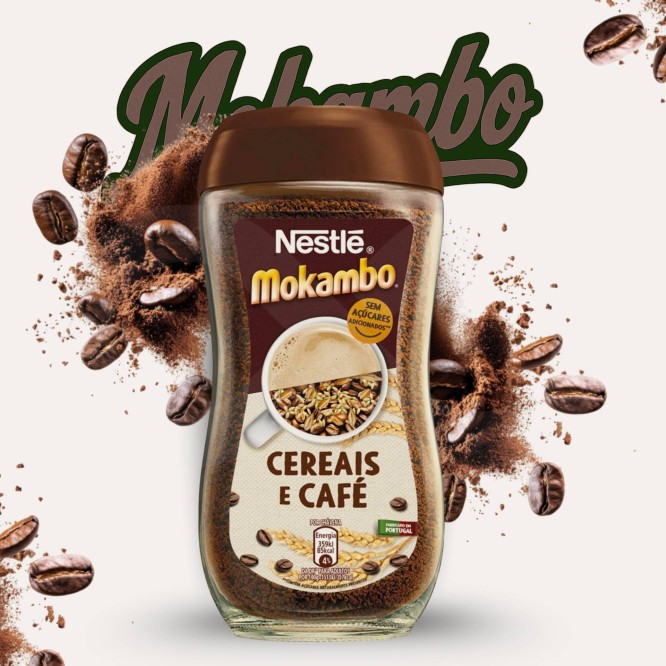 MOKAMBO� Caf� Soluble Cereales y Caf� 200g