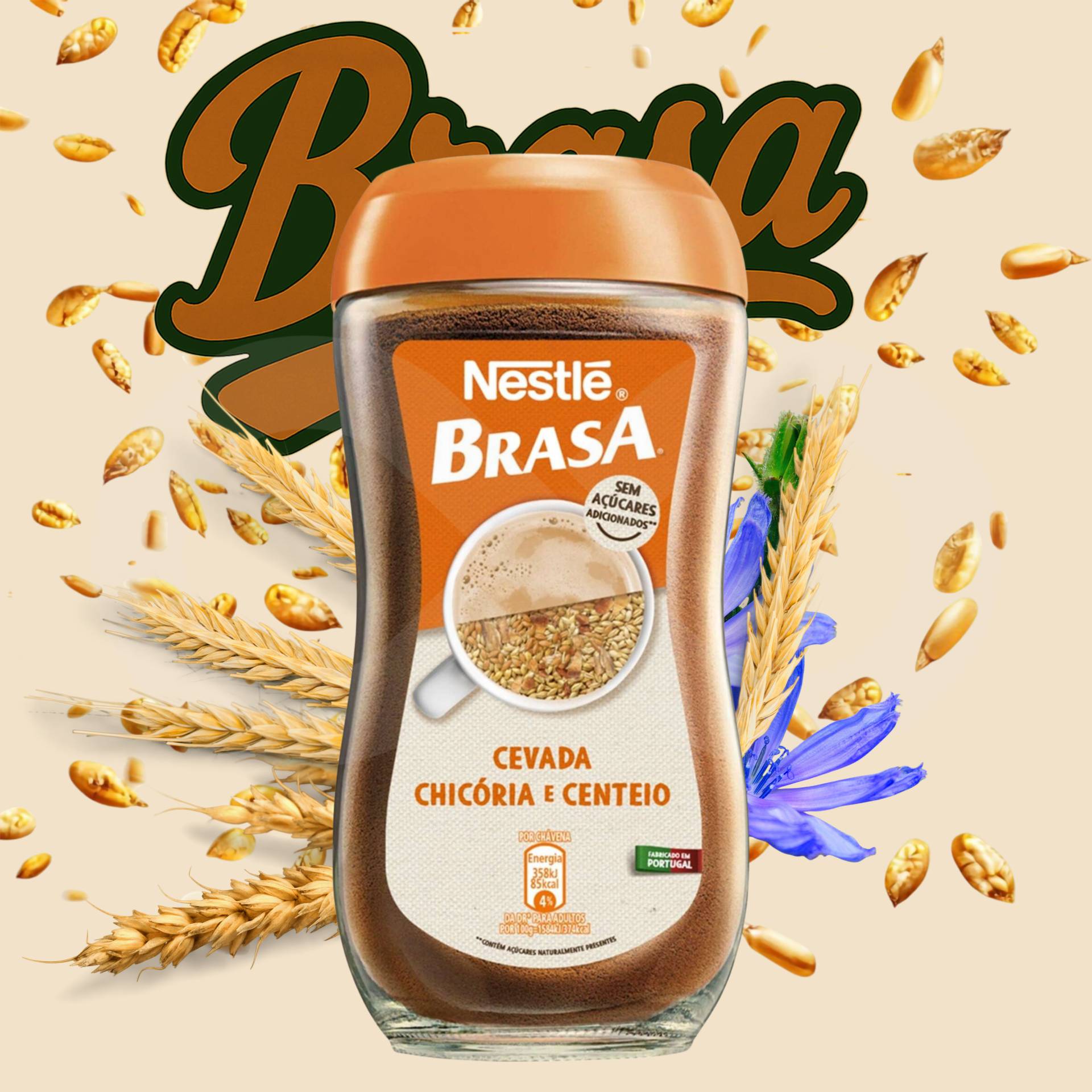 BRASA® Café Soluble Cereais Sem 200g